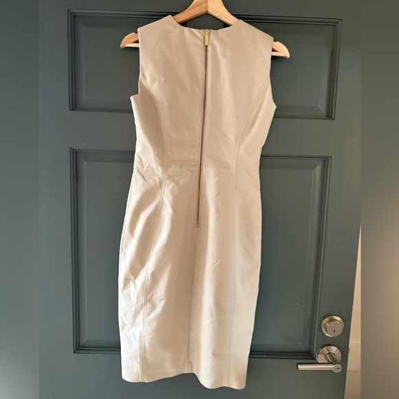 Calvin Klein Cream Midi Dress - Picture 3 of 4